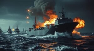 Ucrânia ataca porto russo e afunda navio cheio de armas