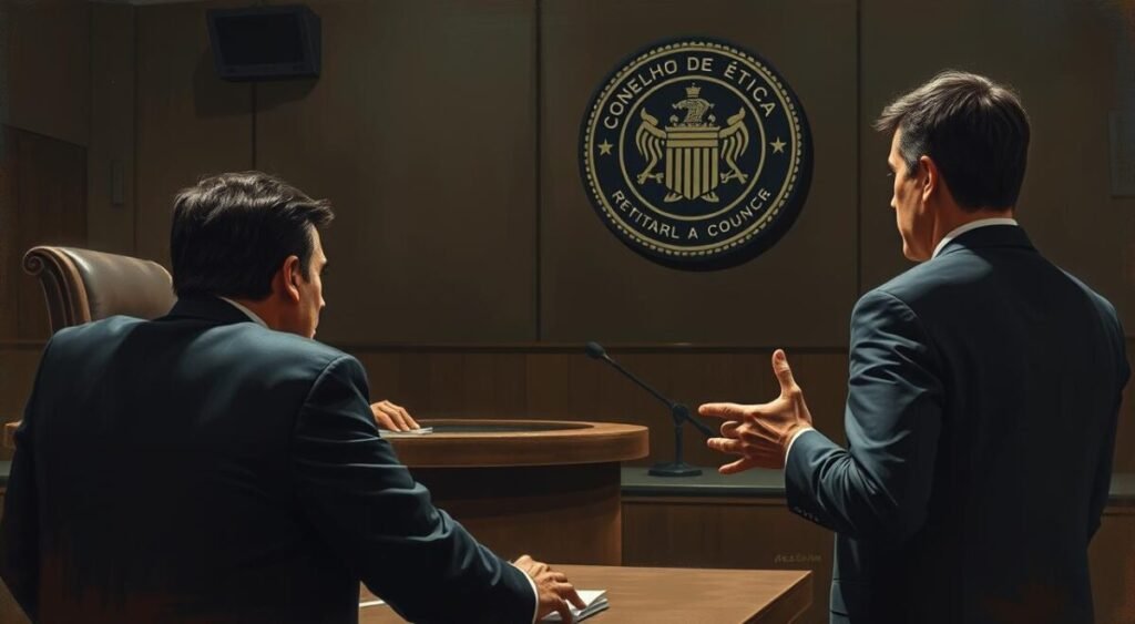 Processo contra Eduardo Bolsonaro será relatado por amigo no Conselho de Ética.