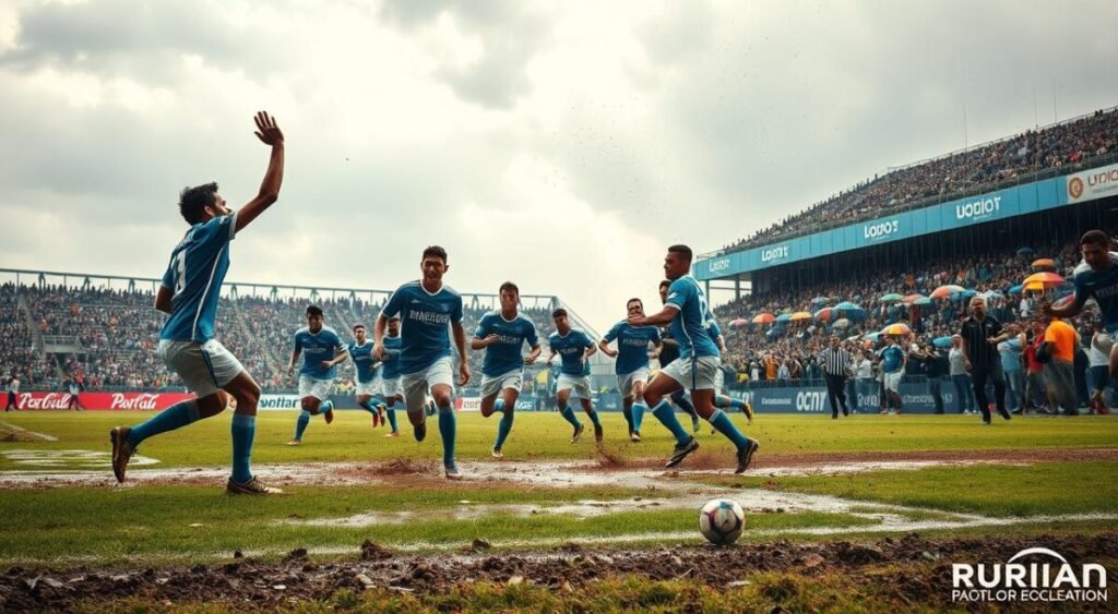 Bahia vence na chuva! Luciano Juba vibra com triunfo e destaca força do grupo.