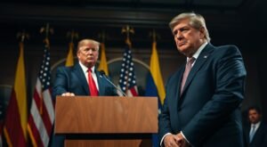 Trump faz declaração polêmica sobre possível ação na Venezuela e Maduro reage pe