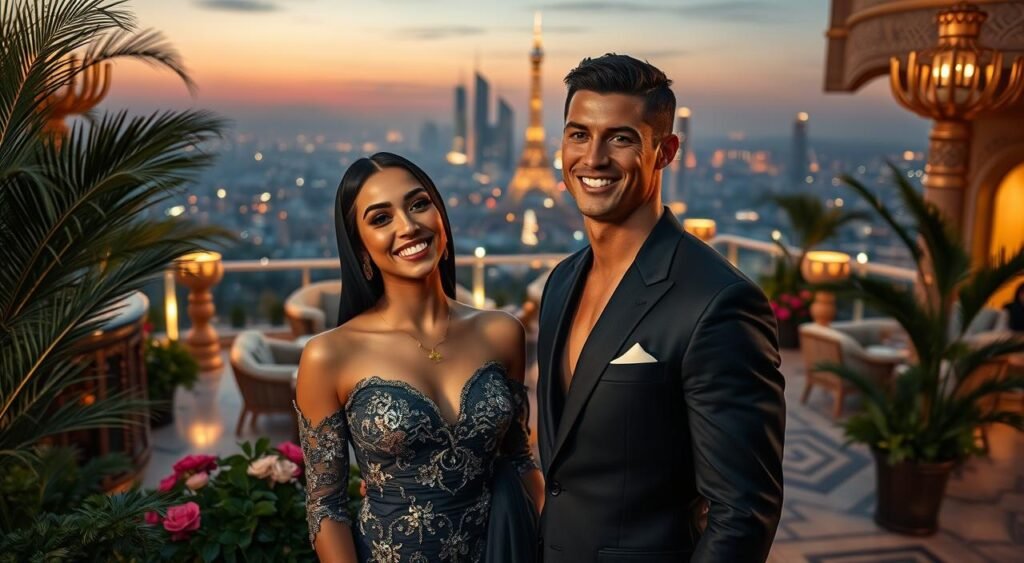 Georgina e Cristiano Ronaldo: detalhes inéditos da rotina luxuosa do casal na Ar