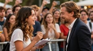 Jéssica Costa relembra pedido de autógrafo a Leonardo antes de saber que era fil