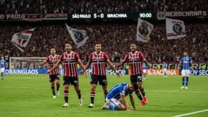 São Paulo goleia o Ibrachina no MorumBis